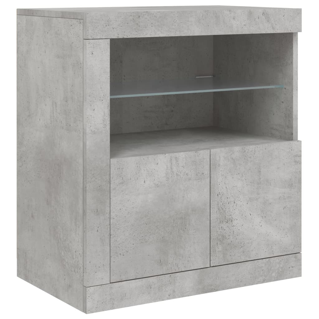 Credenza Con Luci Led 162X37X67 Cm