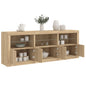 Madia Led 181 X 37 X 67 Cm Legno Multistrato