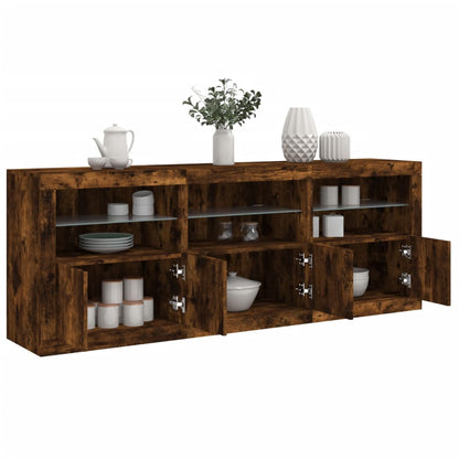 Madia Led 181 X 37 X 67 Cm Legno Multistrato