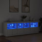 Credenza Con Luci Led 202X37X67 Cm