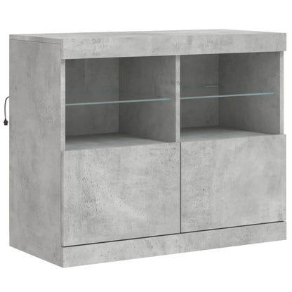 Credenza Con Luci Led 202X37X67 Cm