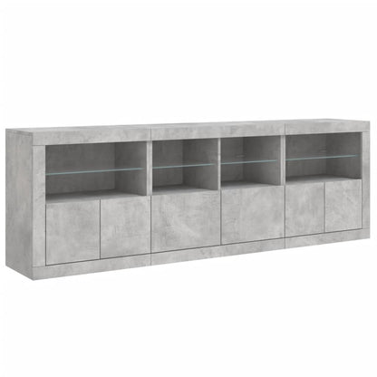 Credenza Con Luci Led 202X37X67 Cm
