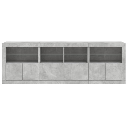 Credenza Con Luci Led 202X37X67 Cm