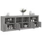Credenza Con Luci Led 202X37X67 Cm
