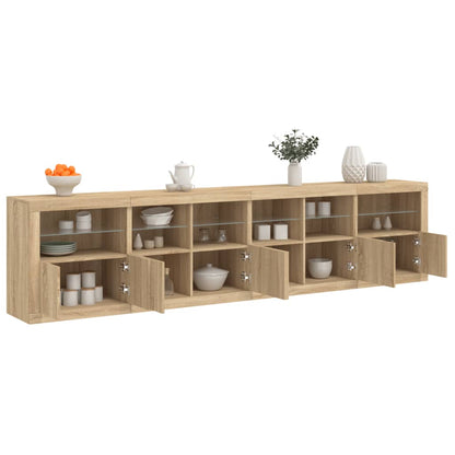 Credenza Con Luci Led 283X37X67 Cm