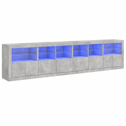 Credenza Con Luci Led 283X37X67 Cm