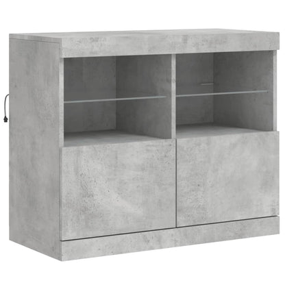 Credenza Con Luci Led 283X37X67 Cm