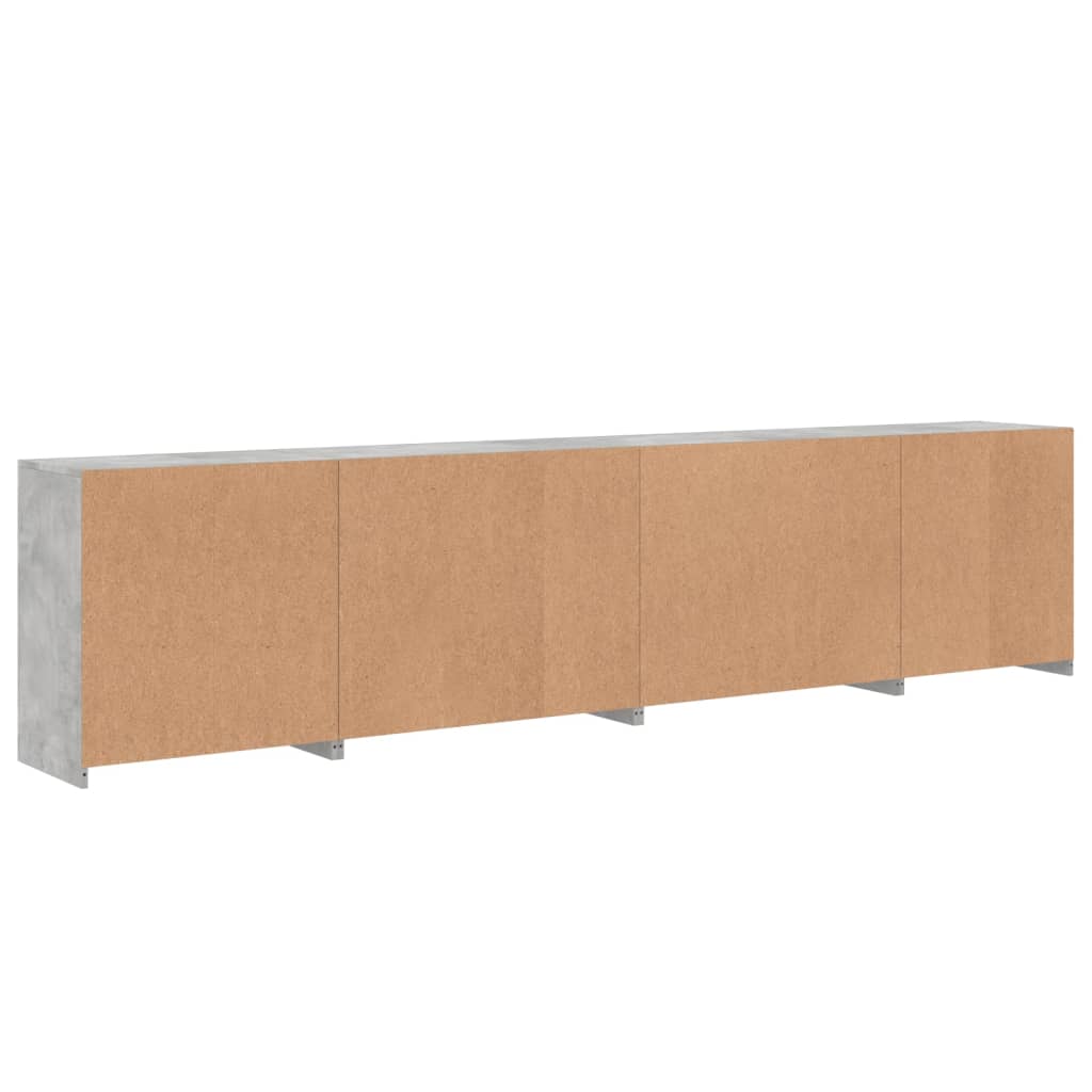 Credenza Con Luci Led 283X37X67 Cm