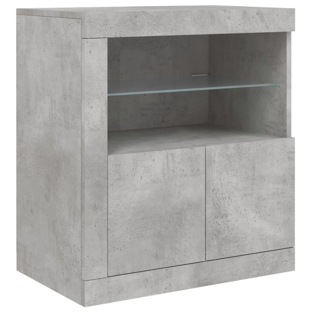 Credenza Con Luci Led 283X37X67 Cm