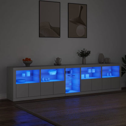 Credenza Con Luci Led 283X37X67 Cm