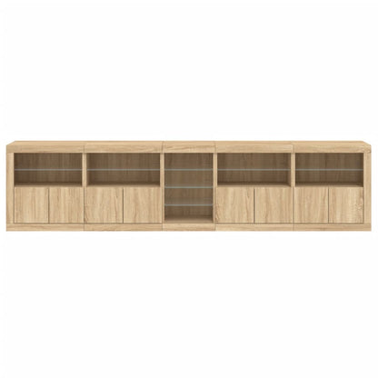 Credenza Con Luci Led 283X37X67 Cm