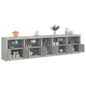 Credenza Con Luci Led 283X37X67 Cm