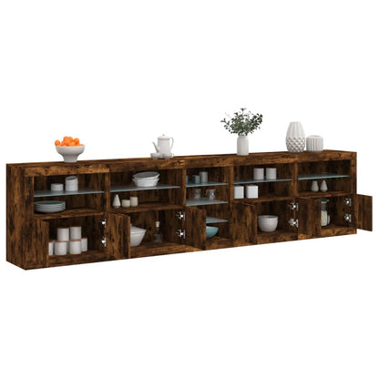 Credenza Con Luci Led 283X37X67 Cm
