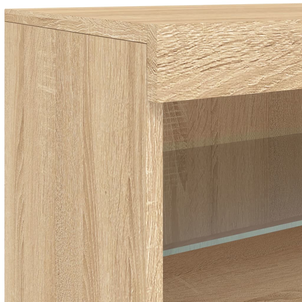 Credenza Con Luci Led 142,5X37X67 Cm