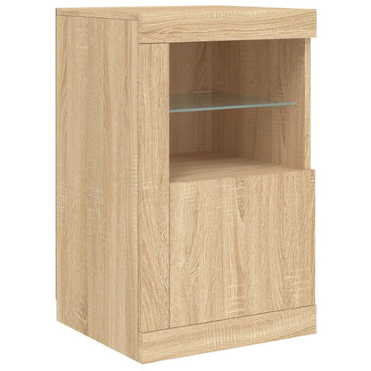 Credenza Con Luci Led 142,5X37X67 Cm