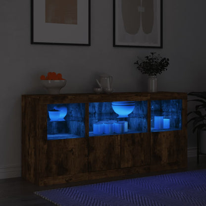 Credenza Con Luci Led 142,5X37X67 Cm