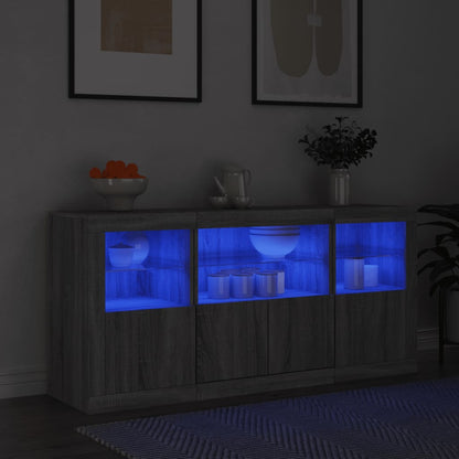 Credenza Con Luci Led 142,5X37X67 Cm