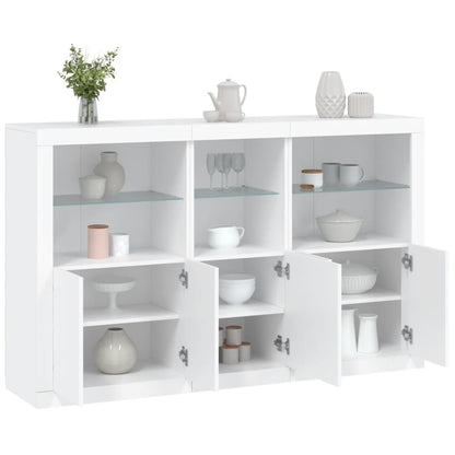 Madia Led 162 X 37 X 100 Cm Legno Multistrato