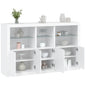 Madia Led 162 X 37 X 100 Cm Legno Multistrato