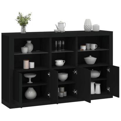 Madia Led 162 X 37 X 100 Cm Legno Multistrato