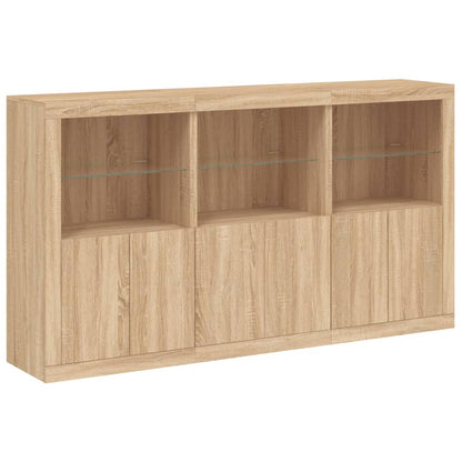 Credenza Con Luci Led 181,5X37X100 Cm