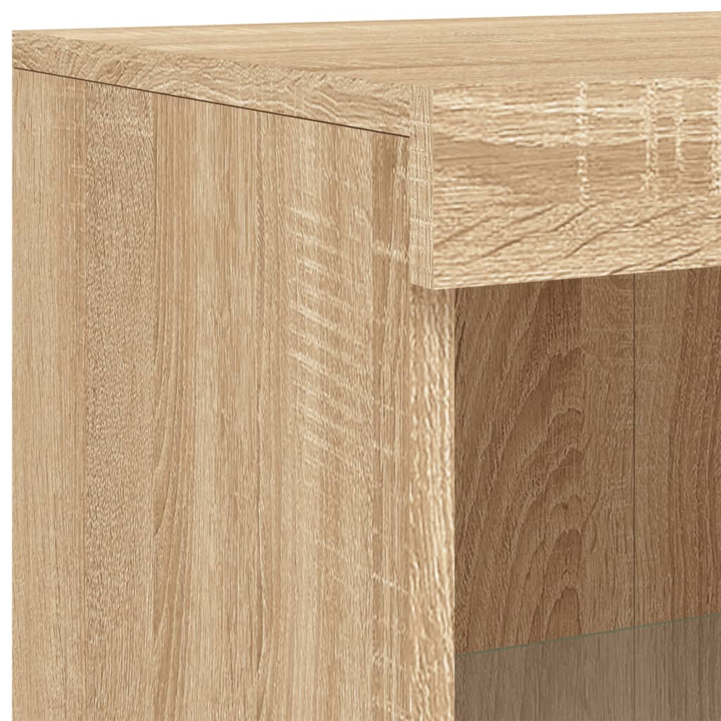 Credenza Con Luci Led 181,5X37X100 Cm