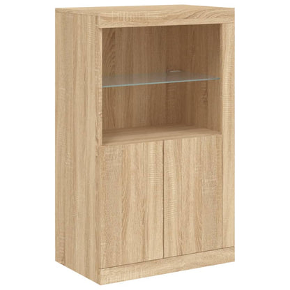 Credenza Con Luci Led 181,5X37X100 Cm