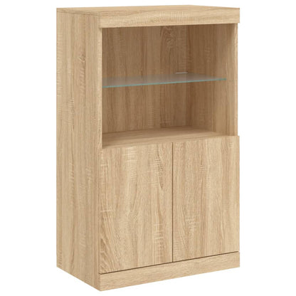 Credenza Con Luci Led 181,5X37X100 Cm