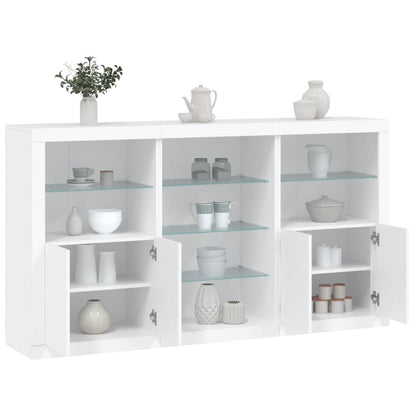 Credenza Con Luci Led 181,5X37X100 Cm