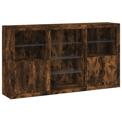 Credenza Con Luci Led 181,5X37X100 Cm