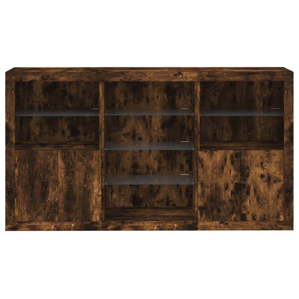 Credenza Con Luci Led 181,5X37X100 Cm