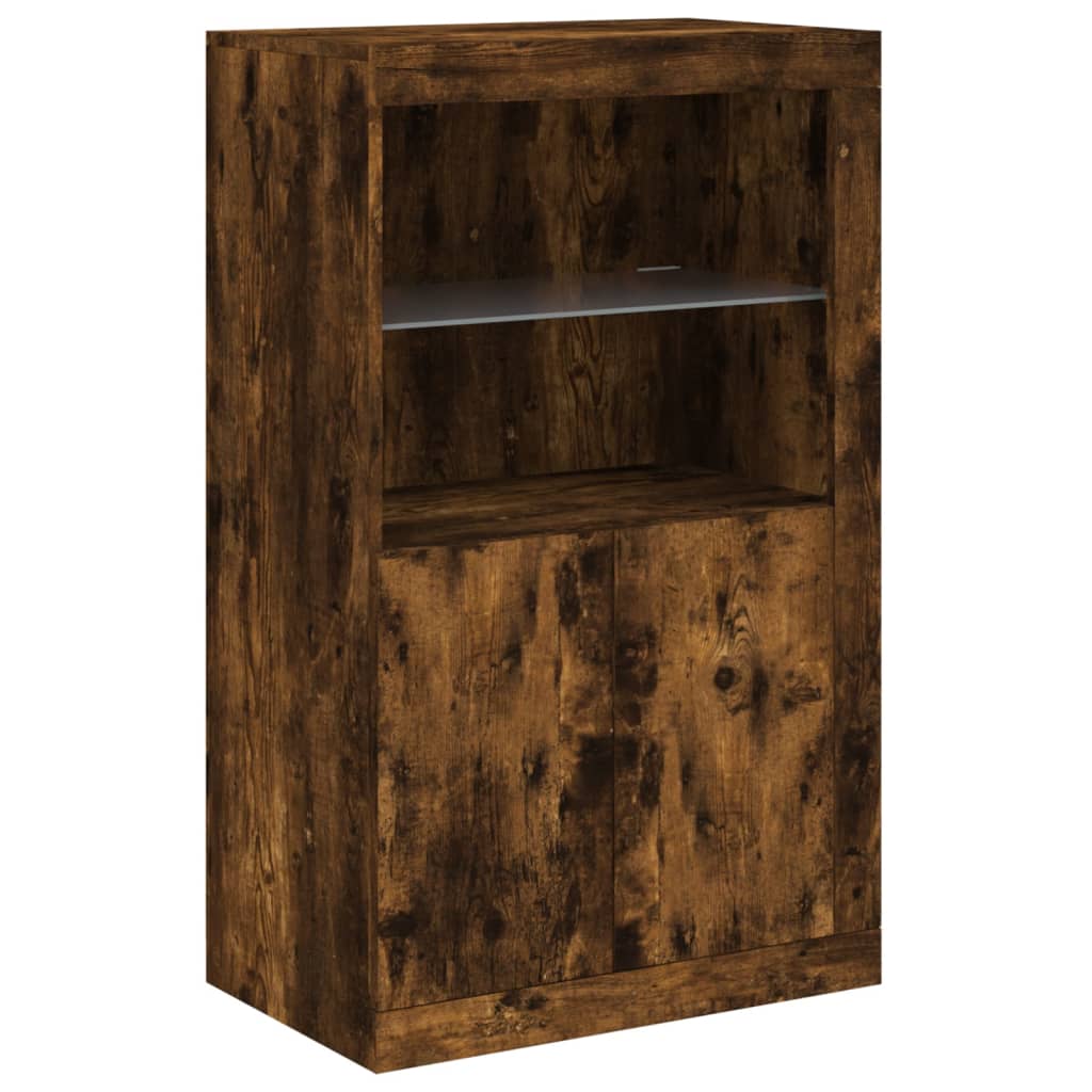 Credenza Con Luci Led 181,5X37X100 Cm