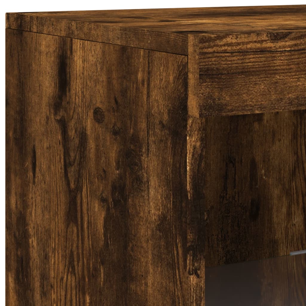 Credenza Con Luci Led 181,5X37X100 Cm