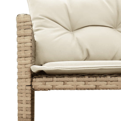 Divano Da Giardino Con Tavolo E Cuscini A L In Polyrattan