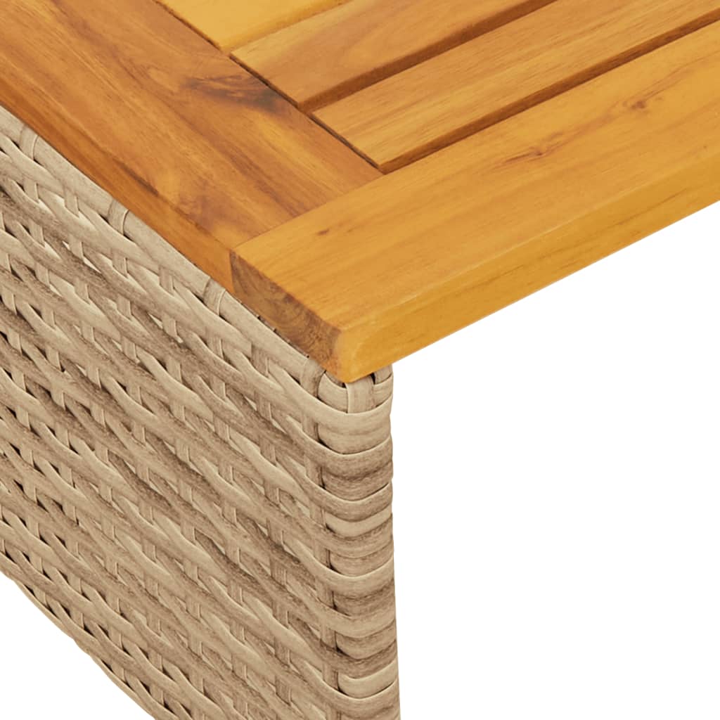 Divano Da Giardino Con Tavolo E Cuscini A L In Polyrattan