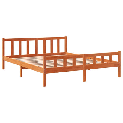 Letto Senza Materasso Cera In Legno Di Pino