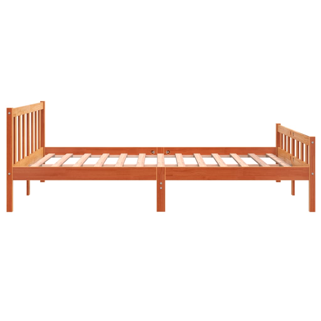 Letto Senza Materasso Cera In Legno Di Pino