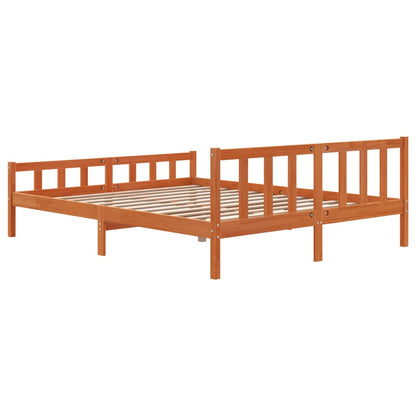 Letto Senza Materasso Cera In Legno Di Pino