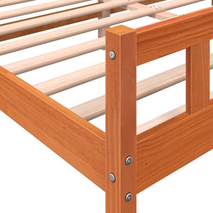 Letto Senza Materasso Cera In Legno Di Pino