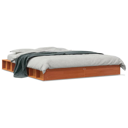 Letto Senza Materasso Cera In Legno Di Pino