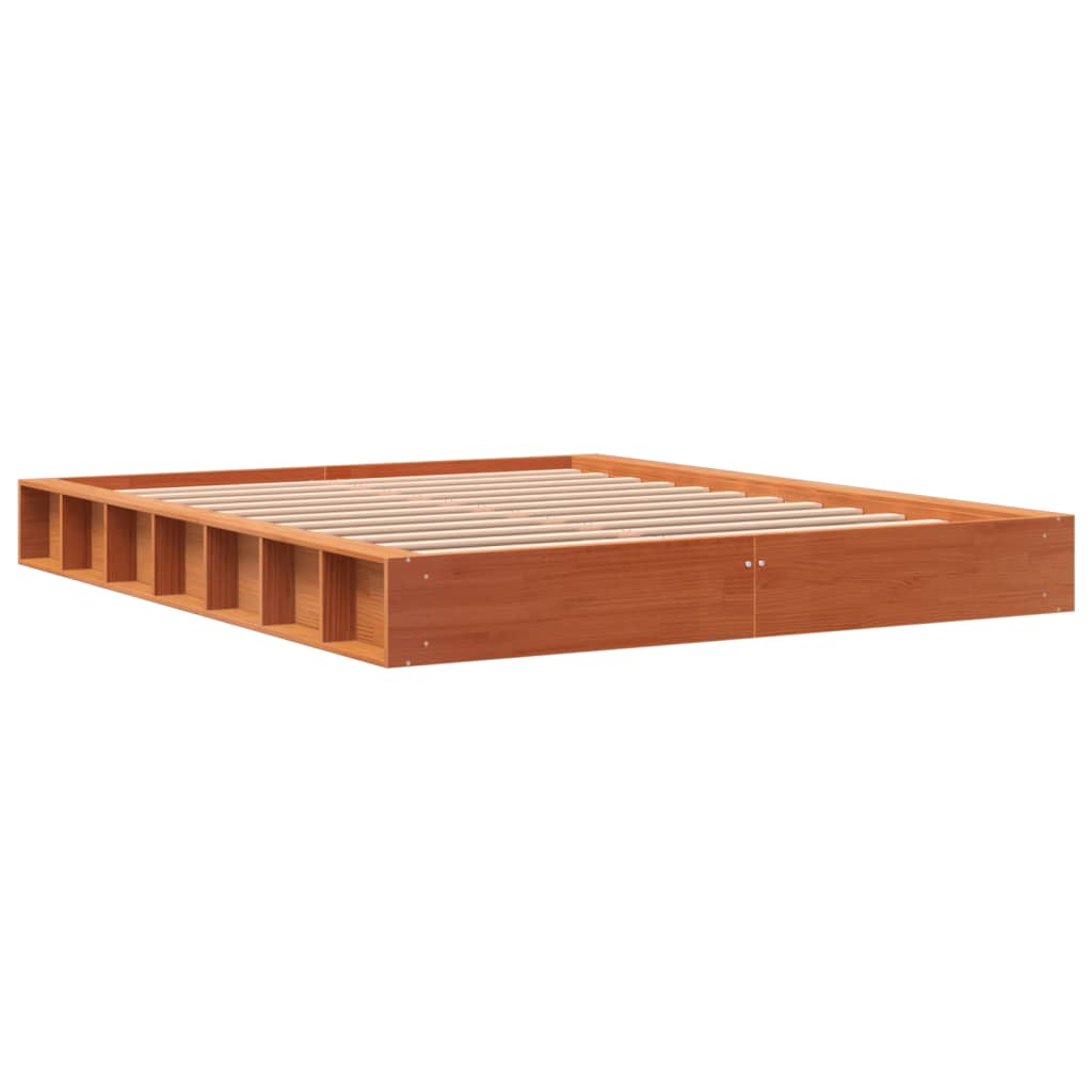 Letto Senza Materasso Cera In Legno Di Pino