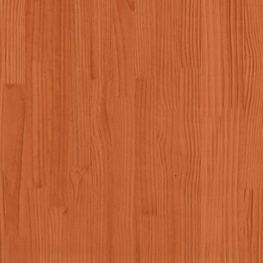 Letto A Soppalco Cera Legno Massello Di Pino