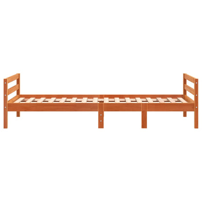 Letto Senza Materasso Cera Legno Di Pino