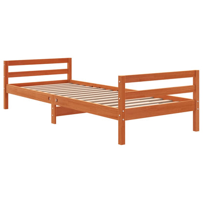 Letto Senza Materasso Cera Legno Di Pino