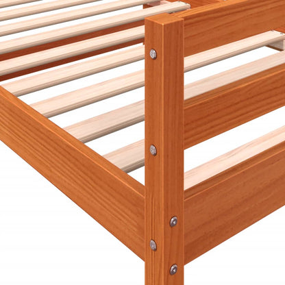 Letto Senza Materasso Cera Legno Di Pino