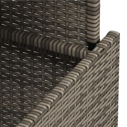Tavolo Da Giardino Piano In 100X55X73Cm Polyrattan
