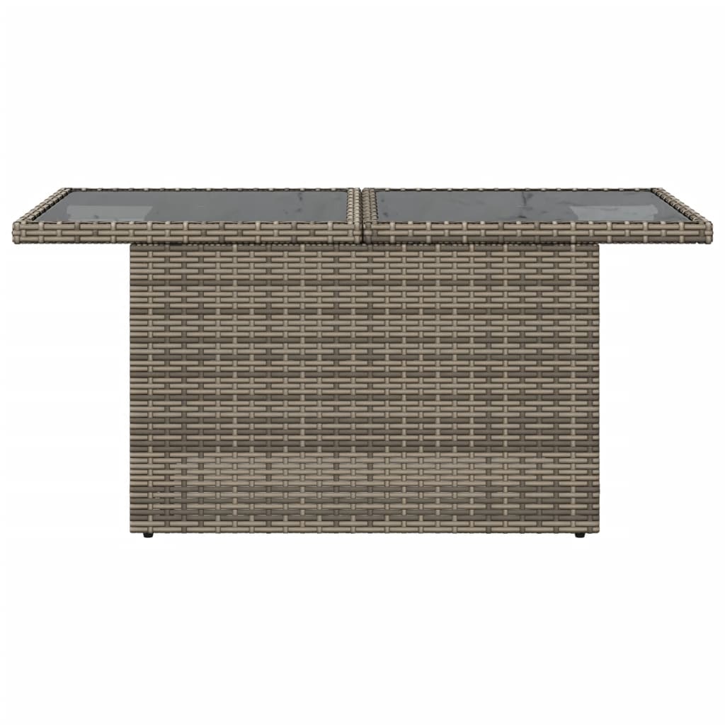 Tavolo Da Giardino Piano In 100X55X73Cm Polyrattan