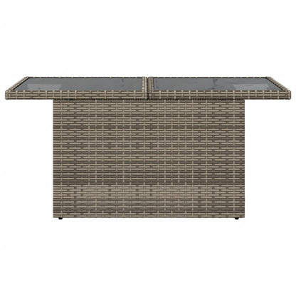 Tavolo Da Giardino Piano In 100X55X73Cm Polyrattan