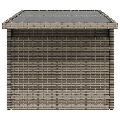 Tavolo Da Giardino Piano In 100X55X73Cm Polyrattan