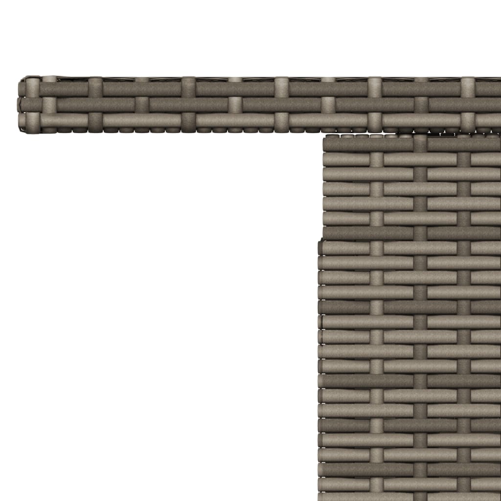 Tavolo Da Giardino Piano In 100X55X73Cm Polyrattan
